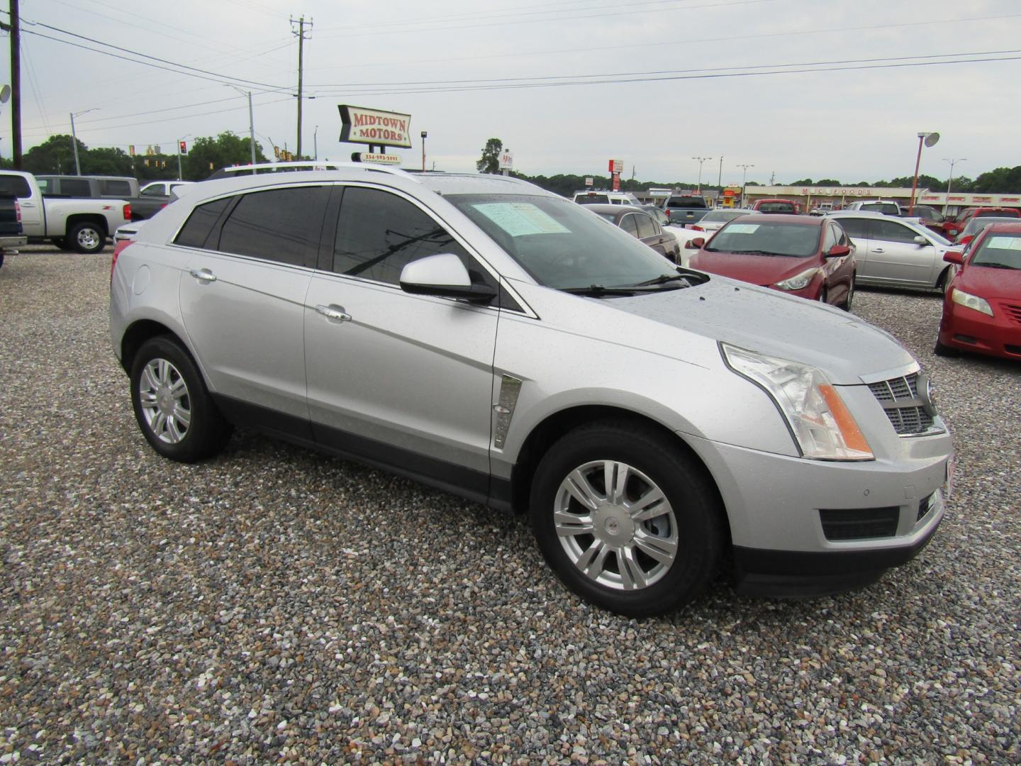 2011 Silver /Gray Cadillac SRX Luxury Collection (3GYFNAEY6BS) with an 3.0L V6 DOHC 24V engine, Automatic transmission, located at 15016 S Hwy 231, Midland City, AL, 36350, (334) 983-3001, 31.306210, -85.495277 - Photo#0